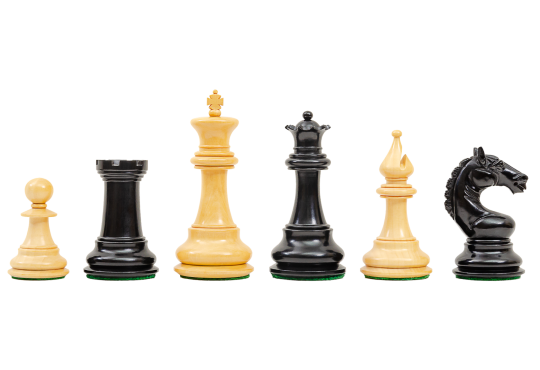 The Ancona Series Luxury Chess Pieces - 4.0" King
