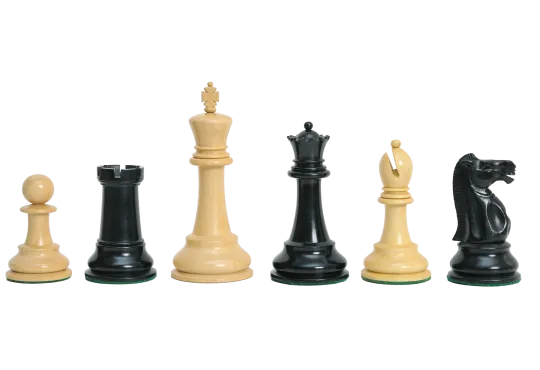 The Broadbent Series Luxury Chess Pieces - 4.4" King