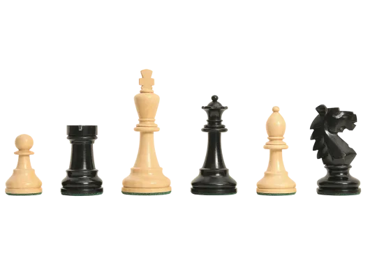 The Bohemian II Series Chess Pieces - 4" King 