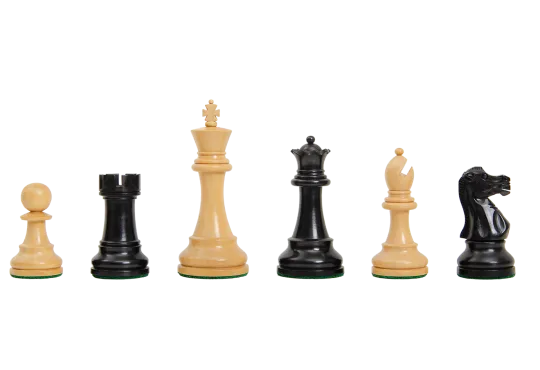 The British Staunton Series Chess Set - 4.0" King