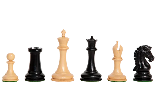 The Camaratta Collection - The Craftsman Cooke Series Luxury Chess Pieces - 3.175" King 