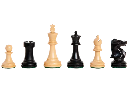 The Fischer Spassky Series Chess Pieces - 3.0" King