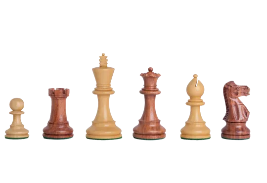 The Grandmaster Series Gilded Chess Pieces - 4.0" King