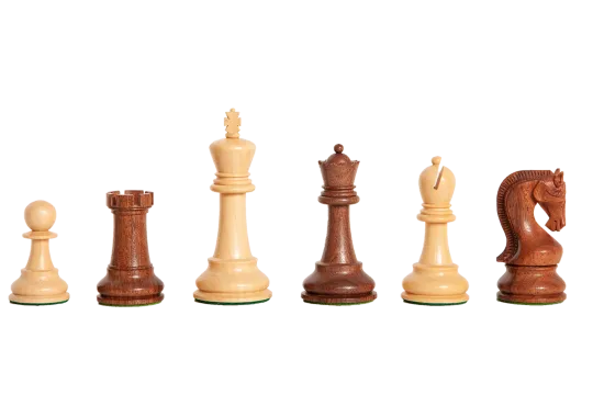 The Leningrad Series Chess Pieces - 4.0" King 