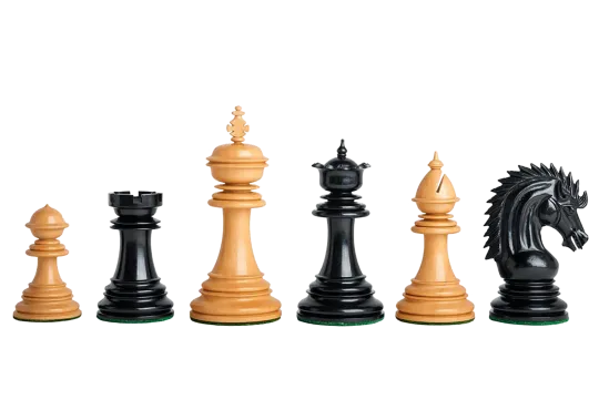 The Modena Series Luxury Chess Pieces - 4.4" King