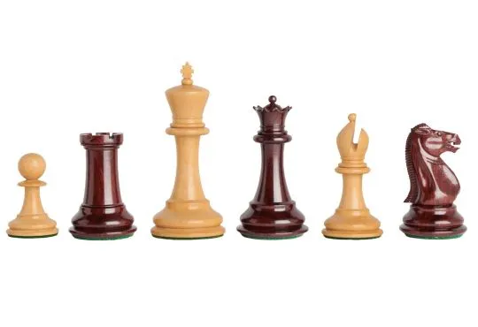 CLEARANCE - The Morphy Series Luxury Chess Pieces - 4.4" King