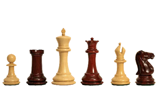 CLEARANCE - The Morphy Series Luxury Chess Pieces - 4.4" King