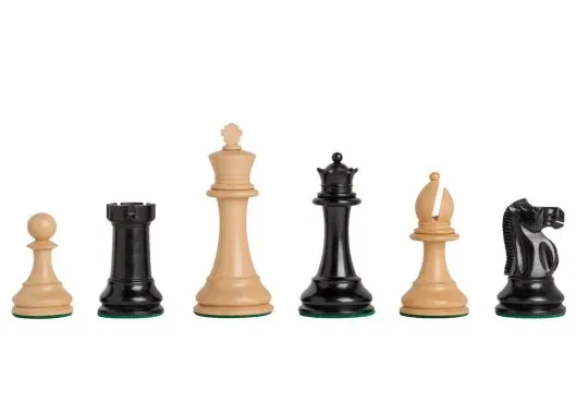 The British Chess Company - Staunton Popular Series Chess Pieces - 4.0" King