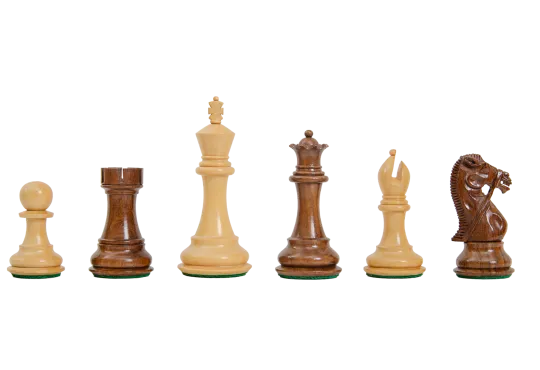 The Supreme Bridle Series Chess Pieces - 4.0" King
