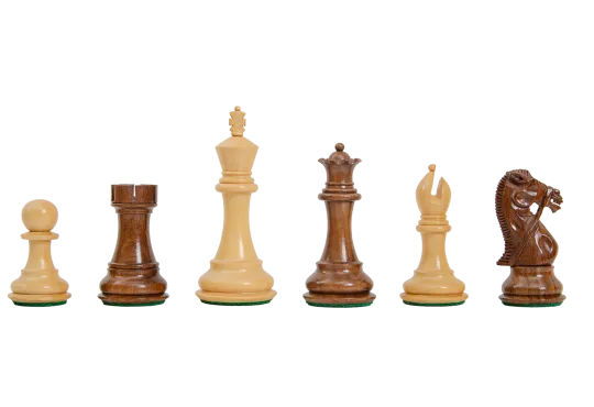The Supreme Bridle Chess Set - 4.0" King