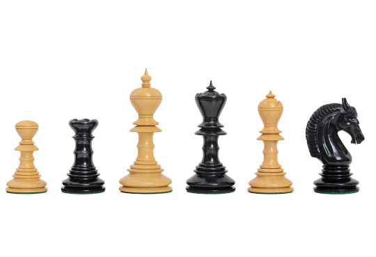 The Segura Series Luxury Chess Pieces - 4.3" King