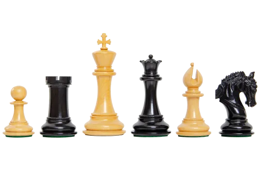 The Salerno Series Artisan Chess Pieces - 4.4" King