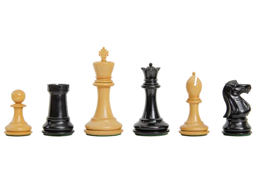 The St. Petersburg Series Luxury Chess Pieces - 4.4" King