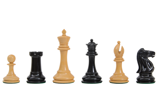 The Vigilant Series Luxury Chess Pieces - 4" King