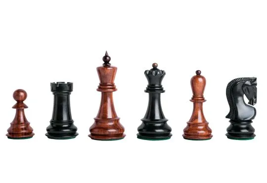 CLEARANCE - The Zagreb Elite Series Chess Pieces - 3.875" King