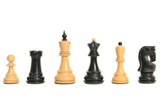 The Zagreb '59 Series Chess Pieces - 3.875" King