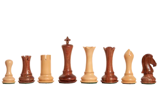 The Exotique x Camaratta Collection - The *NEW* Empire Series Luxury Chess Pieces - 4.4" King