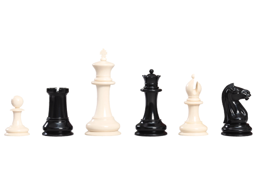 The Mammoth Ivory Selene Collector Series Luxury Chess Pieces - 4.4" King