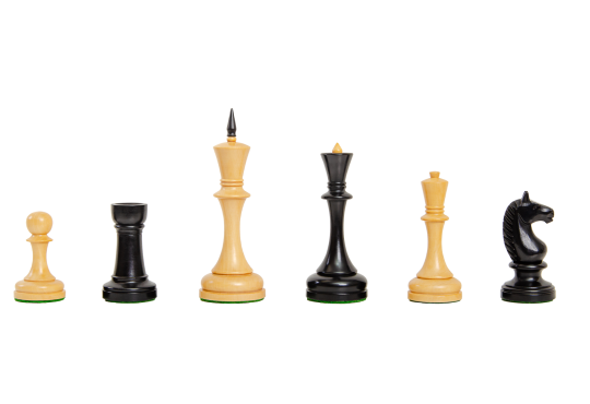 The Camaratta Collection - The Moscow 1935 Series Chess Pieces - 5.0" King