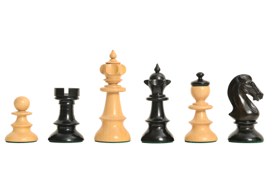 The Austrian Coffeehouse Series Chess Pieces - 4.0" King