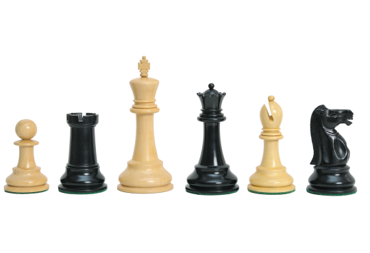 The Broadbent Series Luxury Chess Pieces - 4.4" King