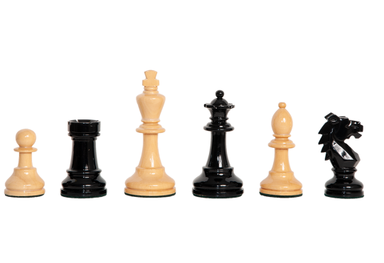 The Bohemian Series Chess Pieces - 4.0" King - Lacquered