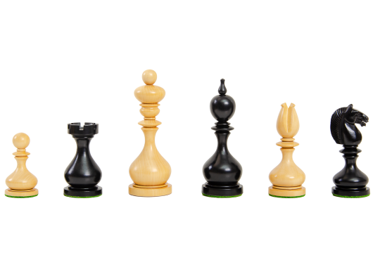 The Dublin Series Luxury Chess Pieces - 4.0" King