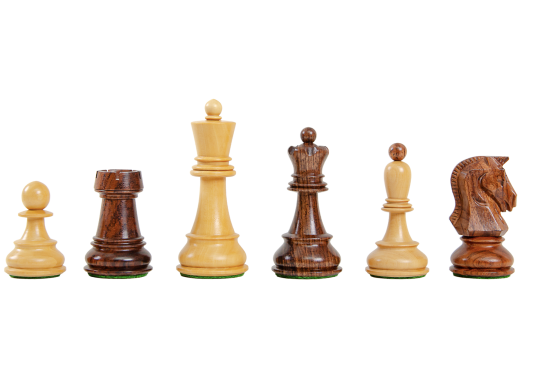 The Fischer Dubrovnik Series Chess Pieces - 3.625" King