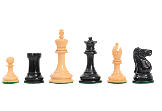 The Library Collection - The Lasker Series Luxury Chess Pieces - 2.875" King