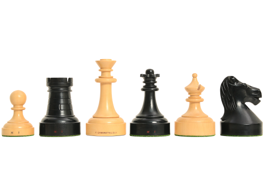 The Camaratta Collection - The Louis Persinger II Series Chess Pieces - 3.6" King