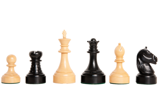 The Mechanics Institute Commemorative Chess Pieces - 4.25" King