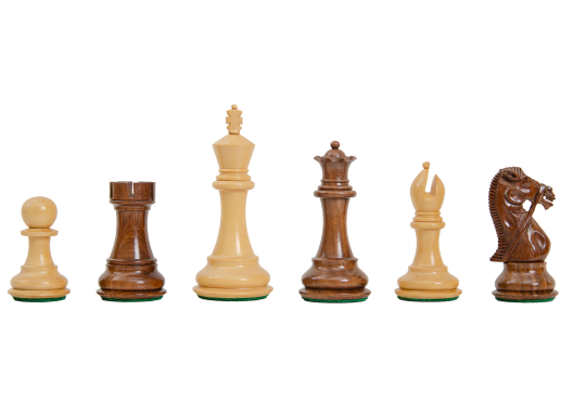 The Supreme Bridle Chess Set - 4.0" King