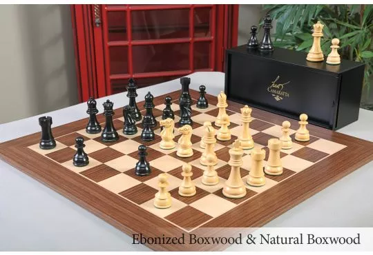 The Windsor Series Wood Chess Set, Box, & Board Combination