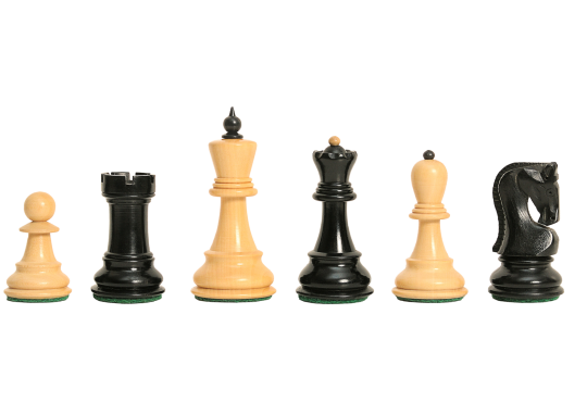 The Zagreb '59 Series Chess Pieces - 2.875" King