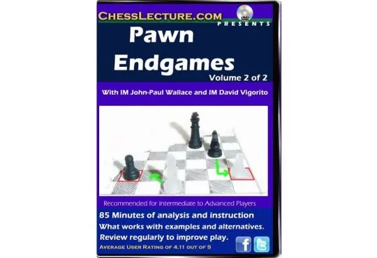 Pawn Endgames - 2 DVDs - Chess Lecture - Volume 47 