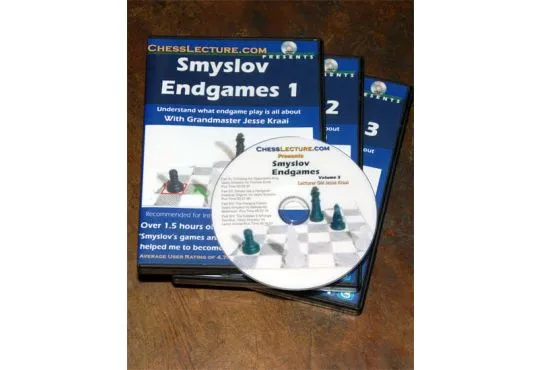 Smyslov Endgames - Complete Set - 3 DVDs - Chess Lecture  
