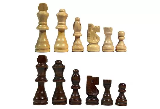 Basic Staunton Wooden Chess Pieces