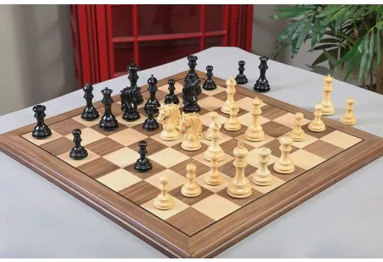 The Cavalier Series Wood Chess Pieces - 4.5" King