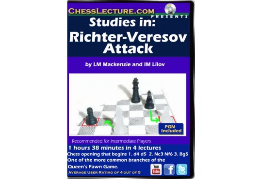 Studies in: Richter-Veresov Attack - Chess Lecture - Volume 164