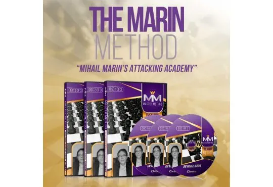 E-DVD - MASTER METHOD - The Marin Method – GM Mihail Marin - Over 15 hours of Content!