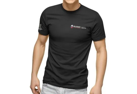 Chess.Com Collegiate Chess League T-Shirt - BLACK