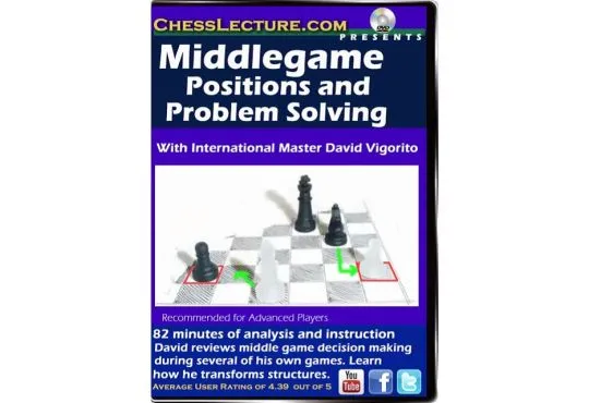 Middlegame Positions and Problem Solving - Chess Lecture - Volume 107