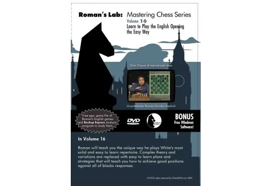 ROMAN'S LAB - VOLUME 16 - Learn To Play The English Opening The Easy Way