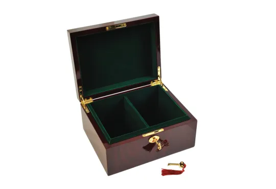 Bubinga Pattern Chess Box