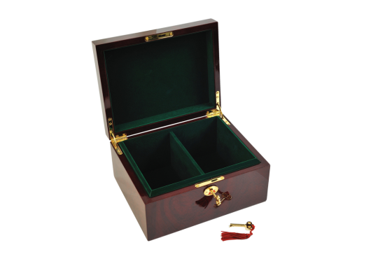 Bubinga Pattern Chess Box