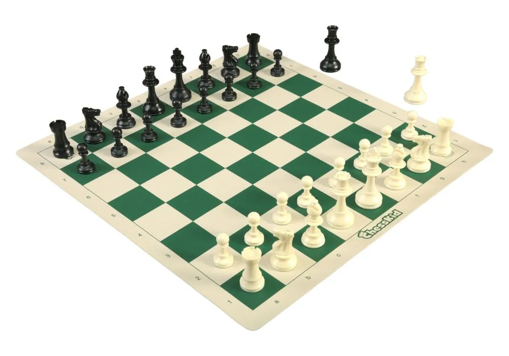 Buy ChessBase India Premium Chess Set (Green), Kids Online at Low