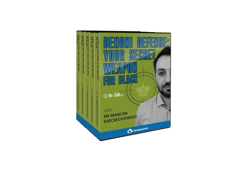 E-DVD Benoni Defense: Your Secret Weapon for Black with IM Marcin  Sieciechowicz