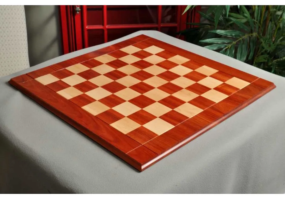 Mahogany and Maple Wooden Tournament Chess Board