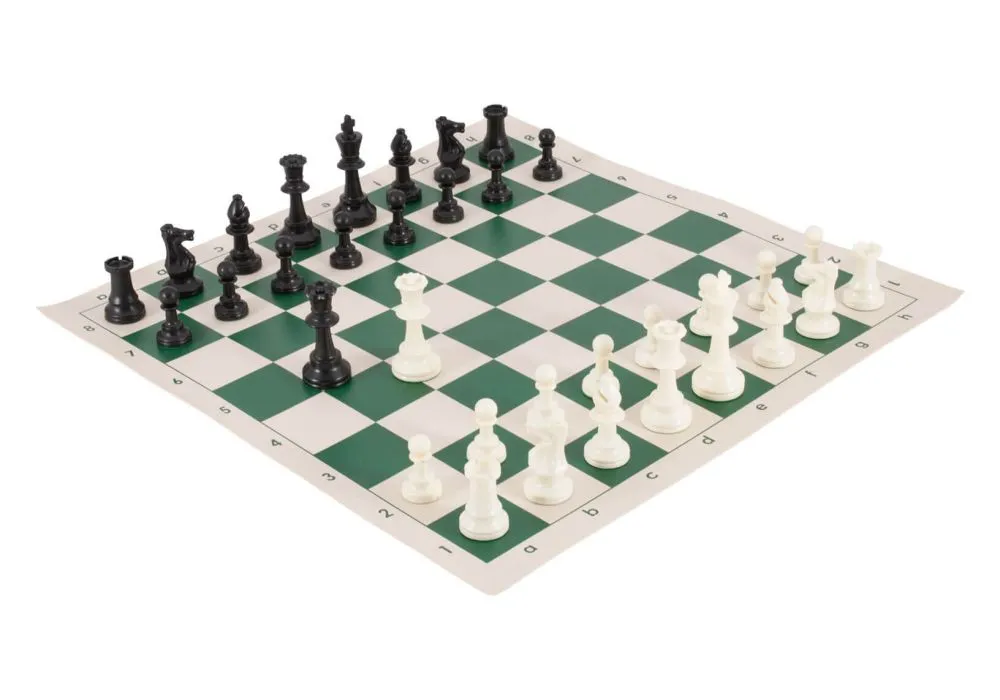 Regulation Tournament Chess Piece and Chess Board - 2.25 Squares