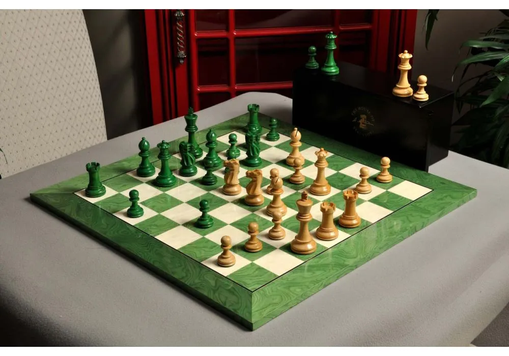 The Grandmaster Chess Set and Board Combination